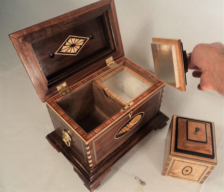 cigar Humidor or Keepsake Box wood Inlay Pattern - general for sale - by  owner - craigslist
