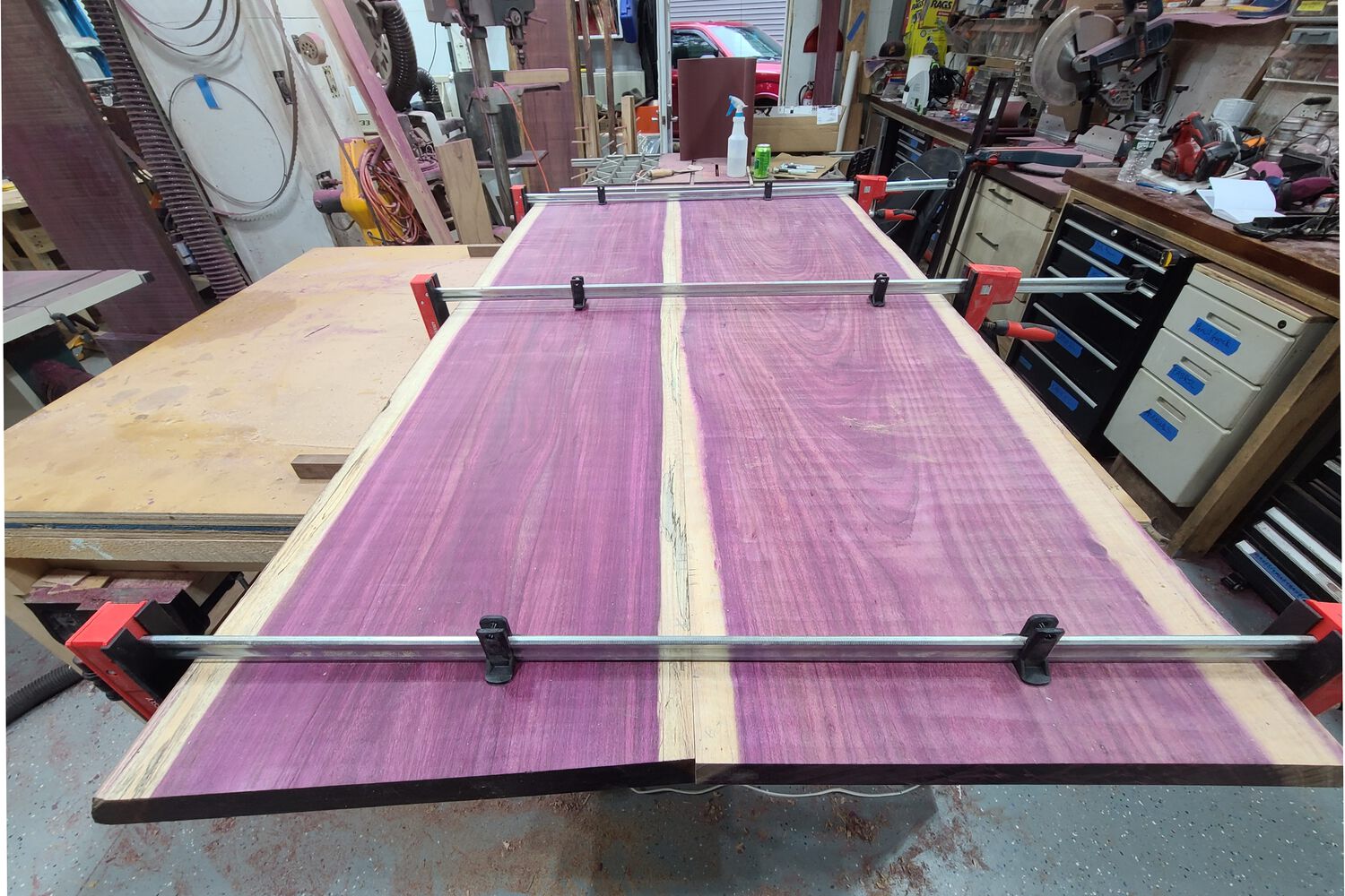 purple wood  Purple wood stain, Purple heart wood, Purple love